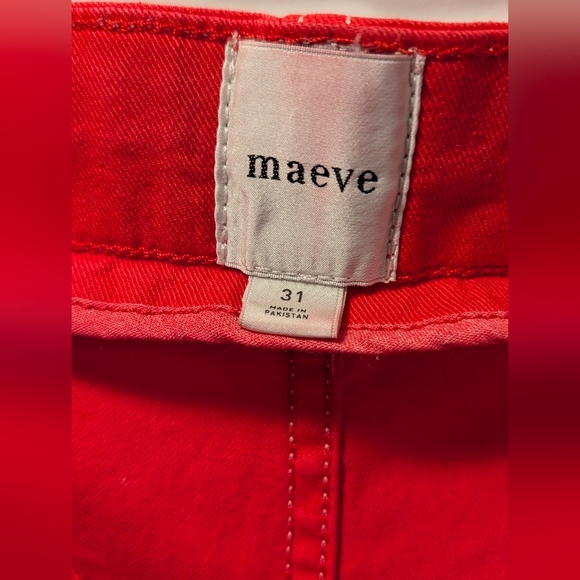 The Delaney Clean-Seamed High-Rise Wide-Leg Jeans by Maeve - Picture 8 of 14